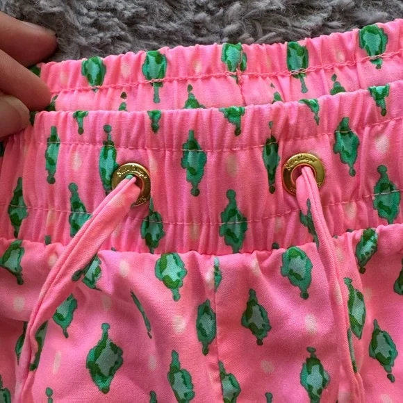 LILLY PULITZER  Women's Katia Mid Rise Shorts Size Large - Picture 13 of 15
